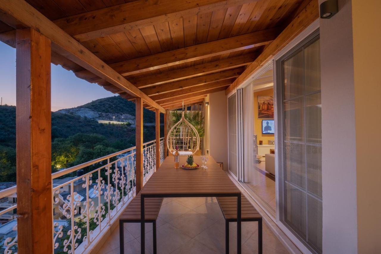 Panoramic View!Penthouse 120Qm Of Sea & Mountain Βίλα Λουτρά Αιδηψού Εξωτερικό φωτογραφία