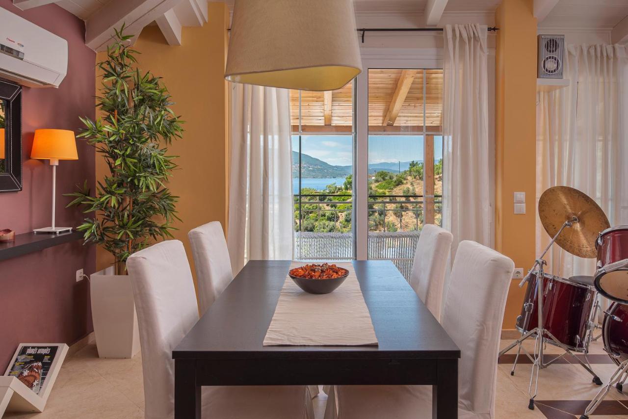 Panoramic View!Penthouse 120Qm Of Sea & Mountain Βίλα Λουτρά Αιδηψού Εξωτερικό φωτογραφία